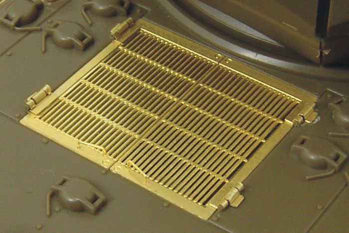 1:48 M10 engine grill (TAMIYA)