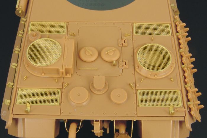 1:48 PANTHER/JAGDPANTHER ausf.G GRILLS (TAMIYA)