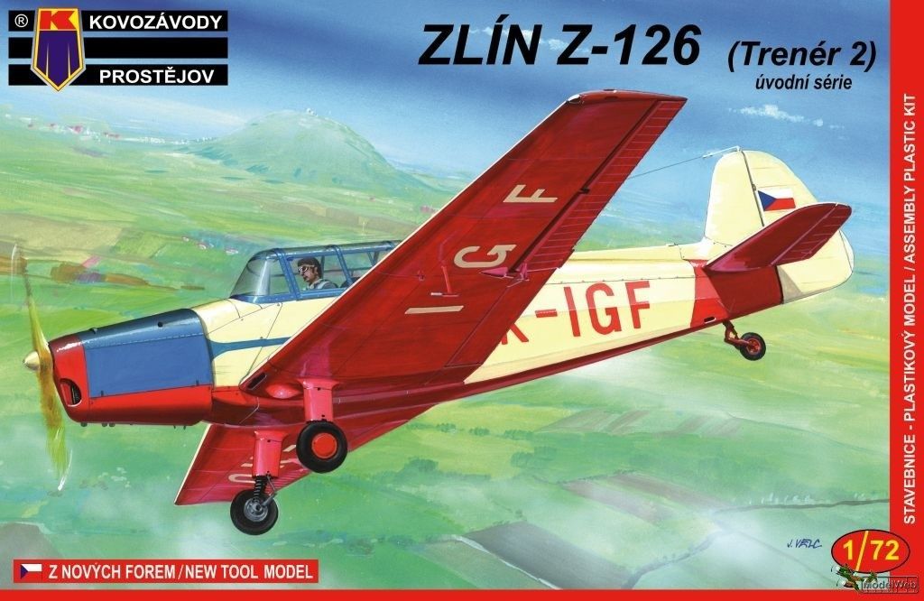 1:72 Zlín Z-126 (Trenér 2) úvodní série