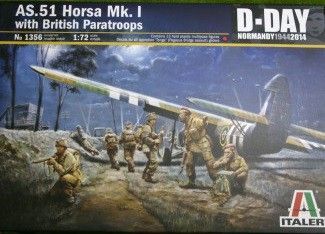 1:72 AS.51 Horsa Mk.I with British Paratroops