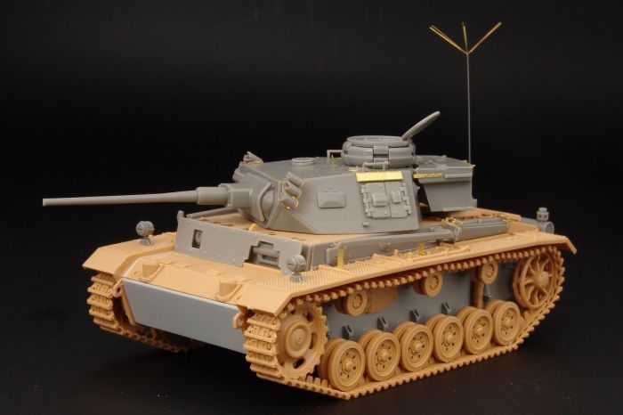 1:48 Pz.III.ausf.K convers.set (TAMIYA)