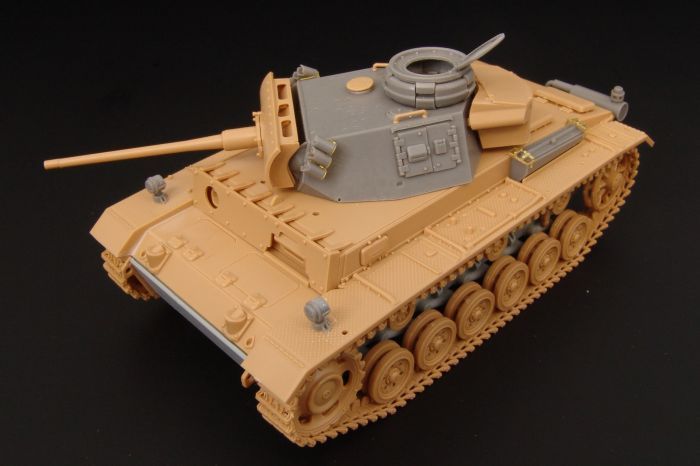 1:48 Pz.III.ausf.M LATE convers.set (TAMIYA)