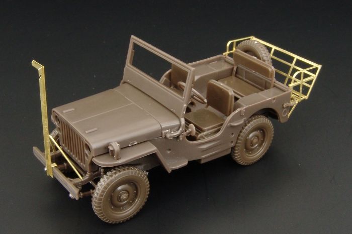1:48 JEEP wire cutter and basket (HASEGAWA)
