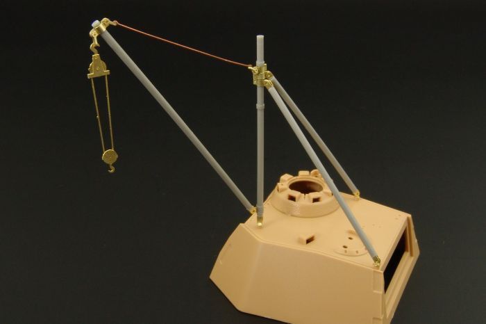 1:48 German 2 ton auxiliary jib crane