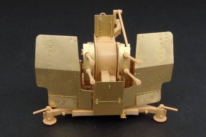1:48 2 cm FLAK 38 flakvierling SHIELDS set (TAMIYA)