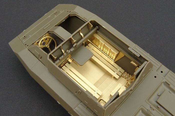 1:48 U.S. M20 Armored car INTERIOR set (TAMIYA)