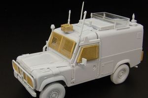 1:48 Land Rover Snatch grills/mesh (Airfix)