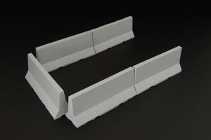 1:48 Modern concrete road barriers