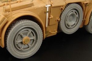 1:35 Wheels for Autoblinda AB-41/43 (Italeri)