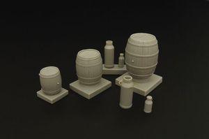 1:35 Wooden barrels and milk cans