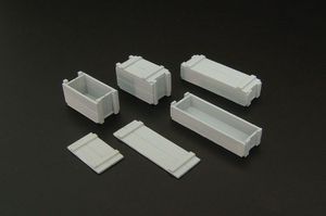 1:35 U.S. ammo boxes 75 mm
