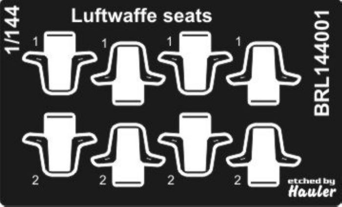 1:144 Luftwaffe seats