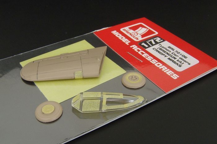 1:72 Typhon CAR Doors CANOPY MASKS