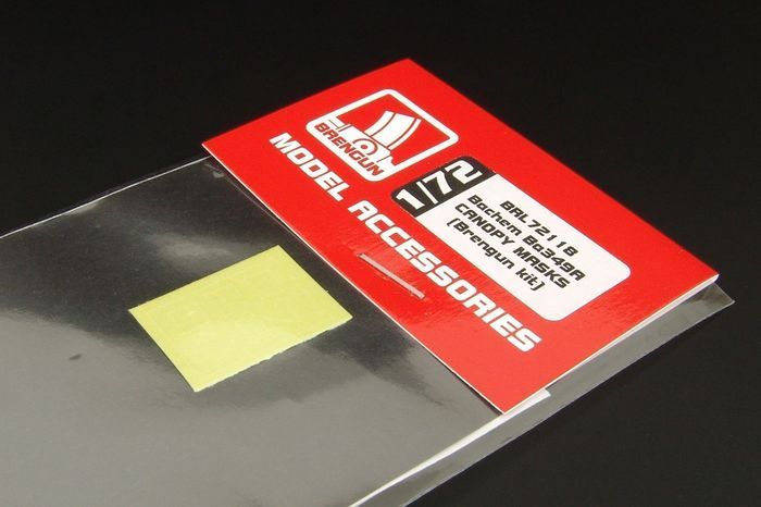1:72 Bachem Ba349A CANOPY MASKS (Brengun kit)