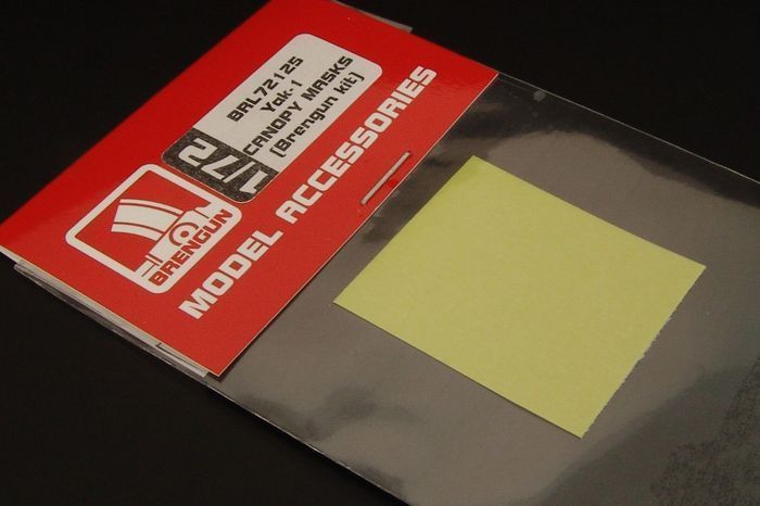 1:72 YAK-1 Canopy masks (Brengun)