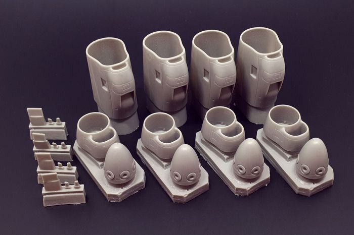 1:72 C-130J Engine set