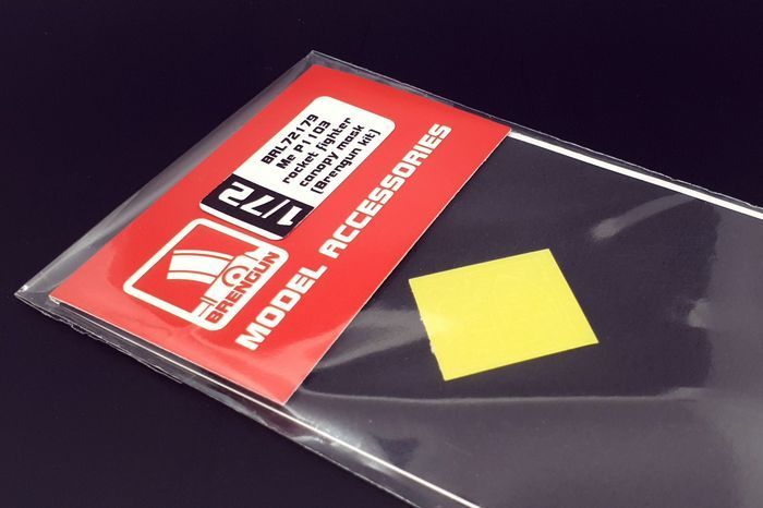 1:72 Me P1103 rocket fighter canopy mask (Brengun kit)