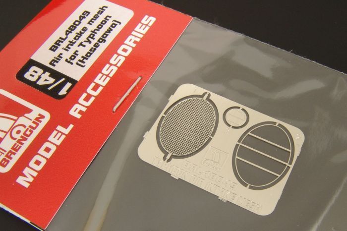 1:48 Air intake mesh for Typhoon (Hasegawa)