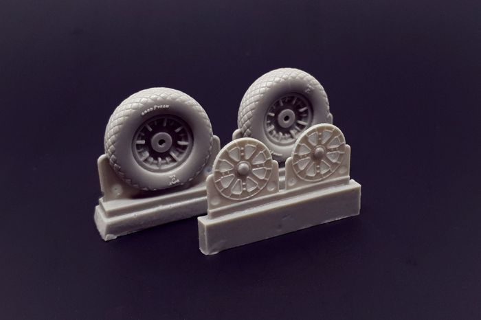 1:48 F4U Corsair Diamond Thread Wheels set