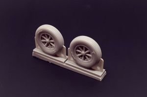 1:48 F4U Corsair Late Ribbed Thread (late '50s) Wheels set