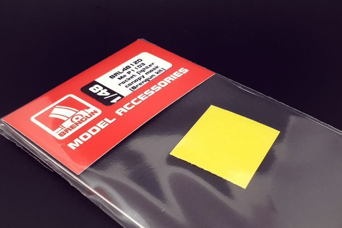 1:48 Me P1103 rocket fighter canopy mask (Brengun kit)
