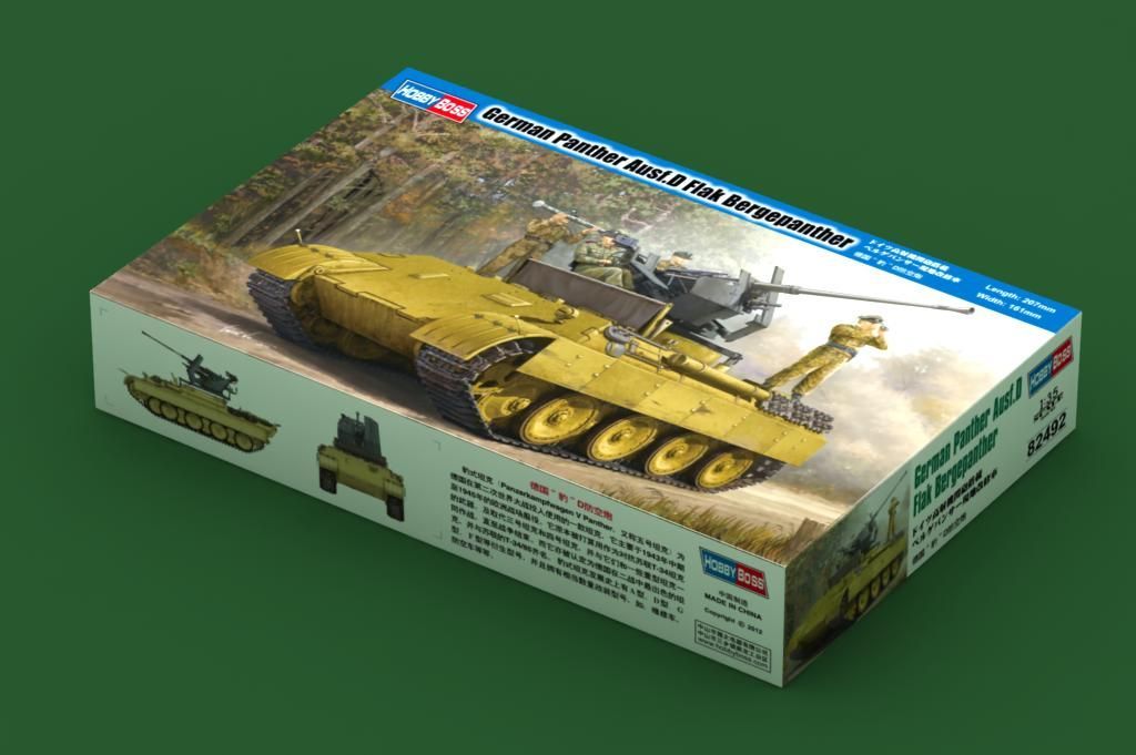 1:35 German Panther asuf.D Flak Bergepanther