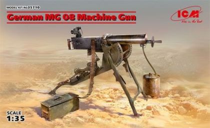 1:35 German MG08 Machine Gun