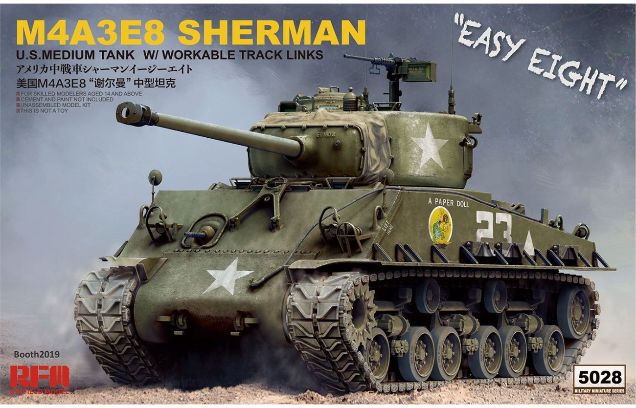 1:35 M4A3E8 SHERMAN ,,Easy Eight,,