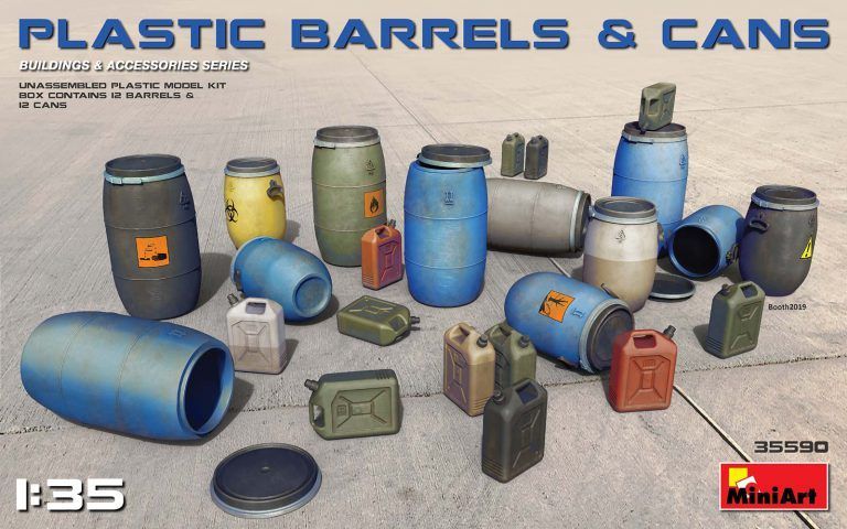 1:35 PLASTIC BARRELS & CANS