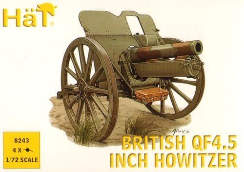 1:72 British QF4.5 inch Howitzer
