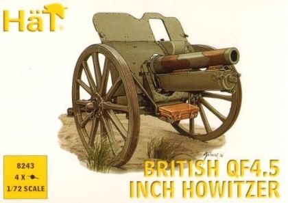 1:72 British QF4.5 inch Howitzer