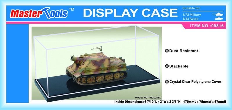 Display Case 170mmx75mmx67mm
