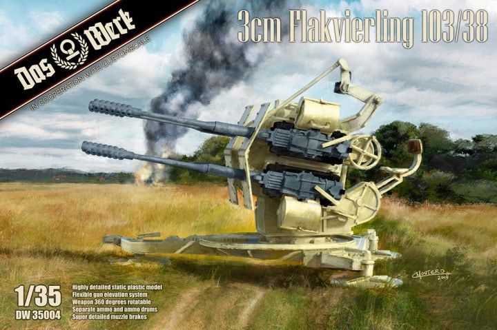1:35 3cm Flakvierling 103/38