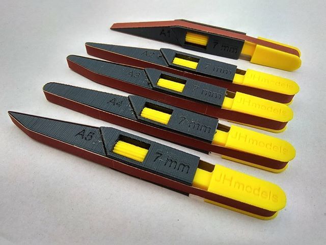 Tvarová brousítka Sada A1 – A5 / 7 mm