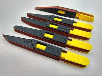 Tvarová brousítka Sada A1 – A5 / 7 mm