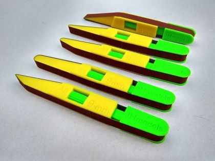 Tvarová brousítka Sada A1 – A5 / 9 mm