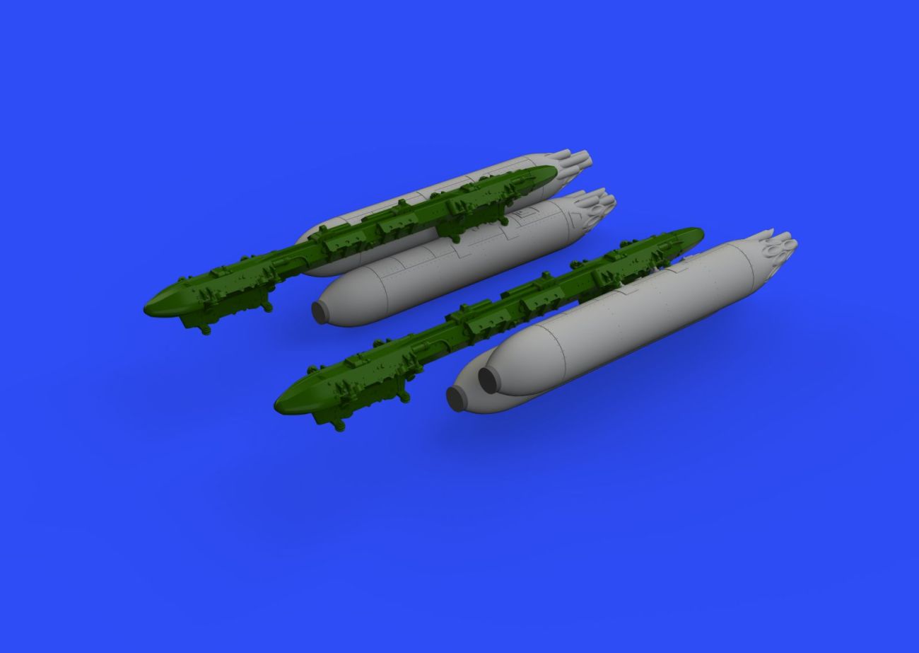 1:48 SUU-7 dispenser w/ extended tubes