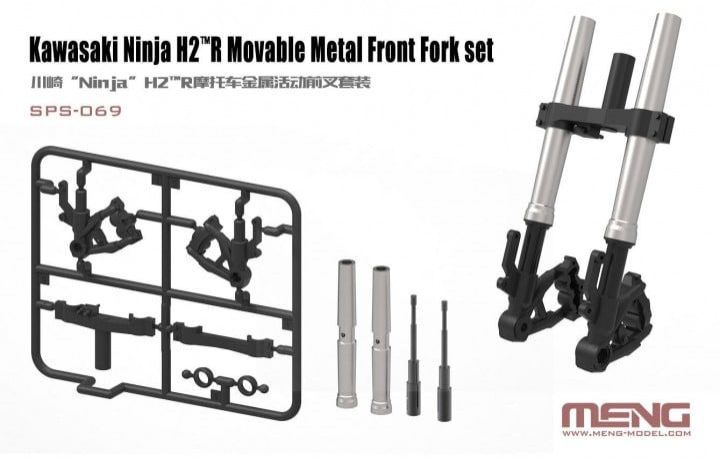 1:9 Kawasaki Ninja H2™R Movable Front Fork set