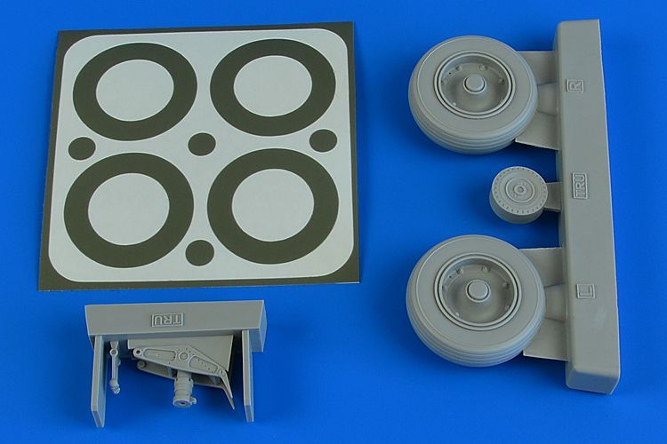 1:32 A-1J Skyraider wheels & paint masks