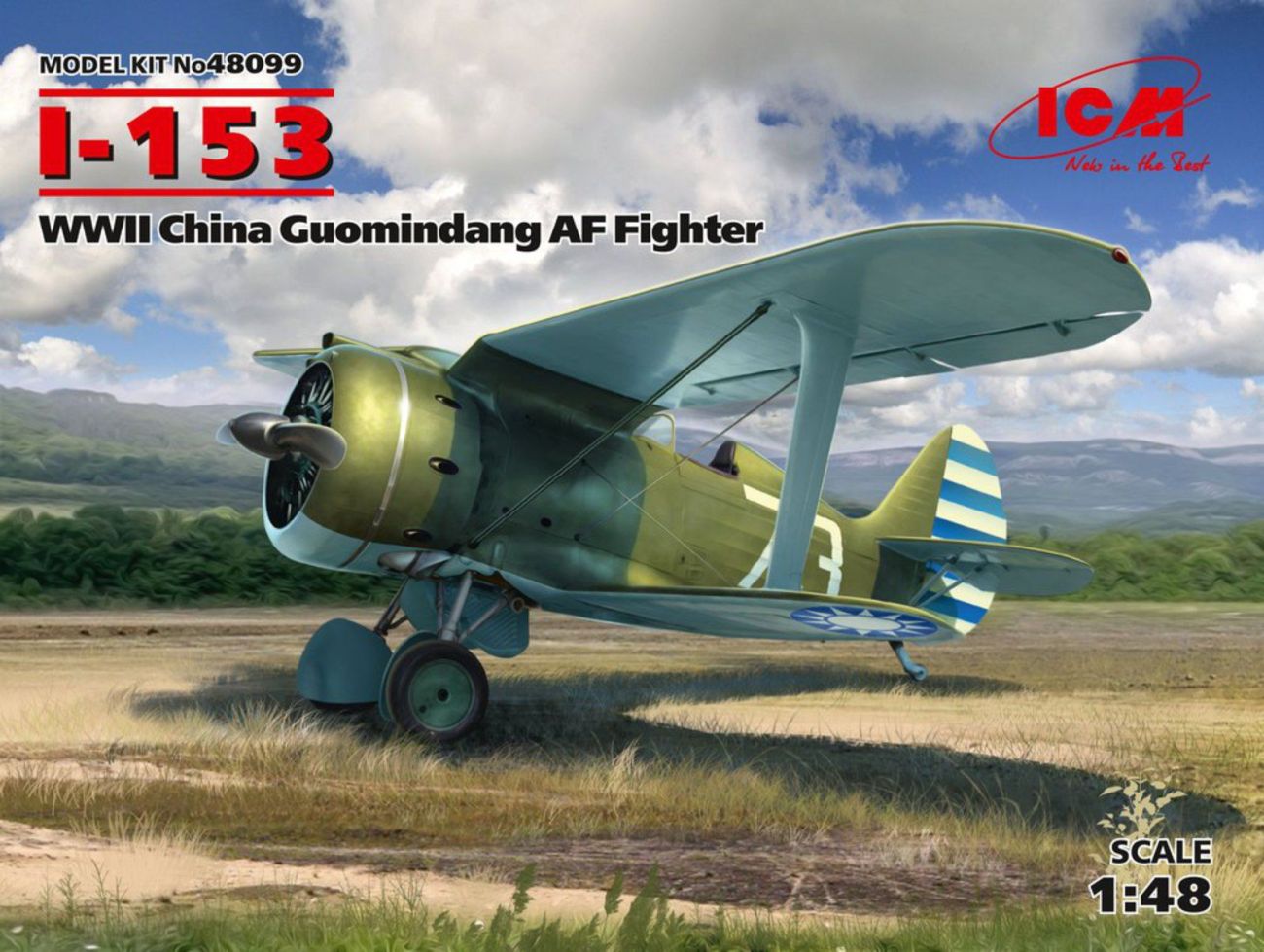 1:48 I-153 China Guomindang AF Fighter