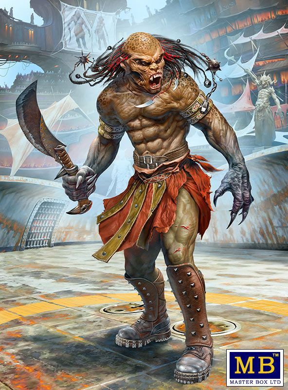 1:24 Beastorian (any one of the many beast like races) Champion – “Chuck” AKA Nifrath. At the Edge o