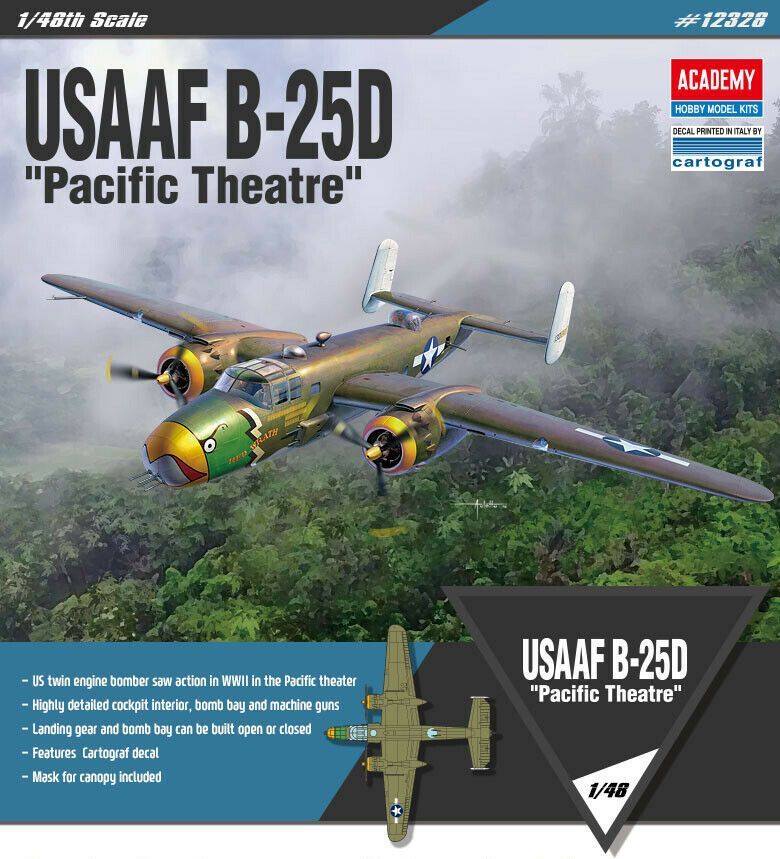 1:48 North American B-25D Pacific Theatre