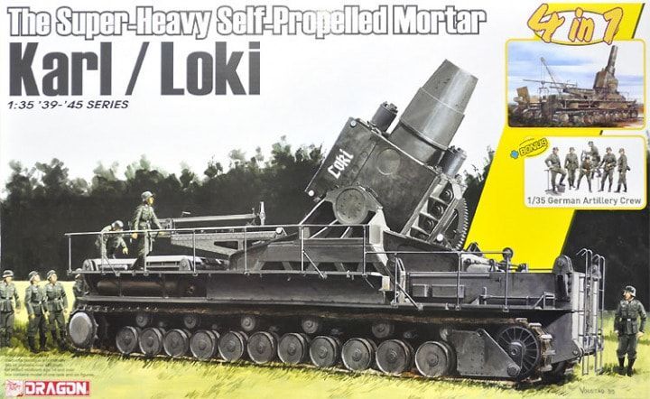 1:35 The Super-Heavy Self-Propelled Mortar Karl / Loki