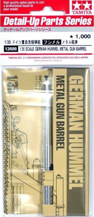 1:35 German Hummel Metal Gun Barrel