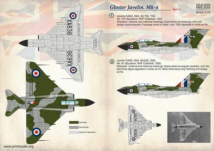 1:72 Gloster Javelin Mk-4 Part 3