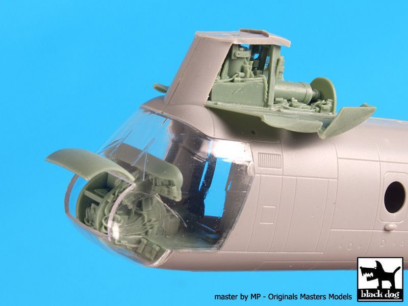 1:72 Ch-46 D  Front engine  + cockpit