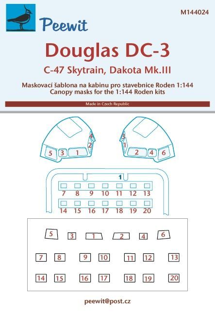 1:144 Douglas C-47 Skytrain / Dakota Mk.III