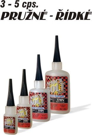 Shock Bolt Thin-vteř.l.pružné řídké 14,2g