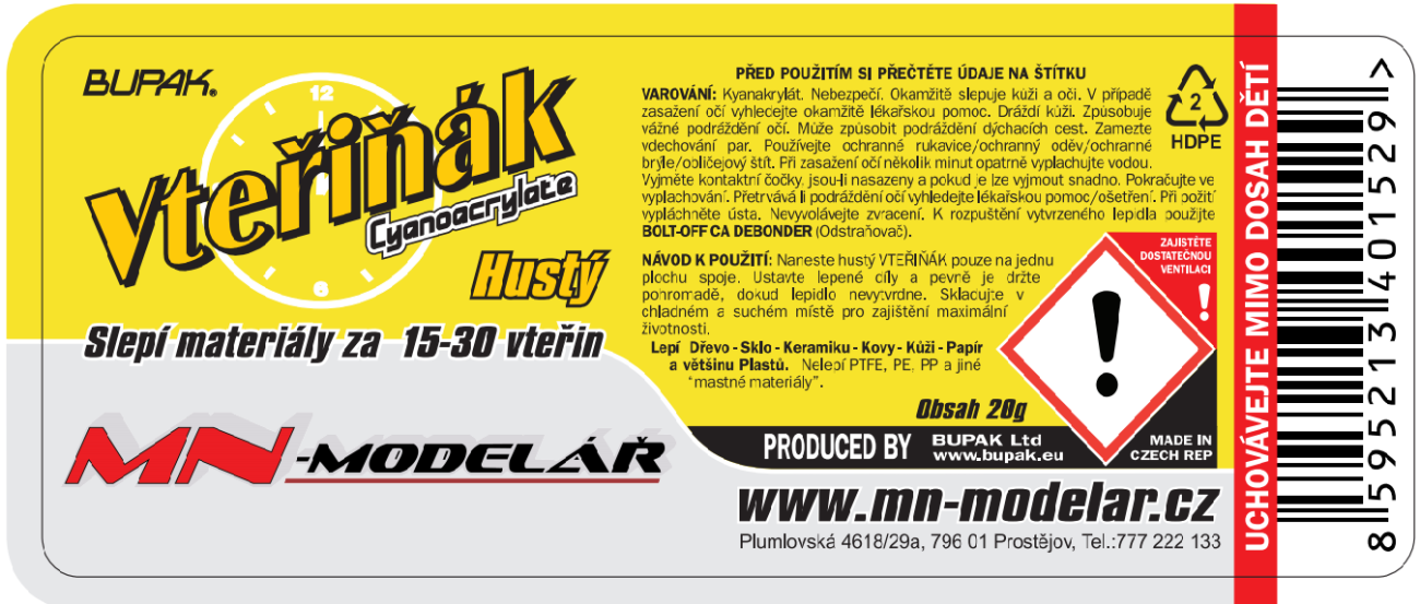 VTEŘIŇÁK - HUSTÝ