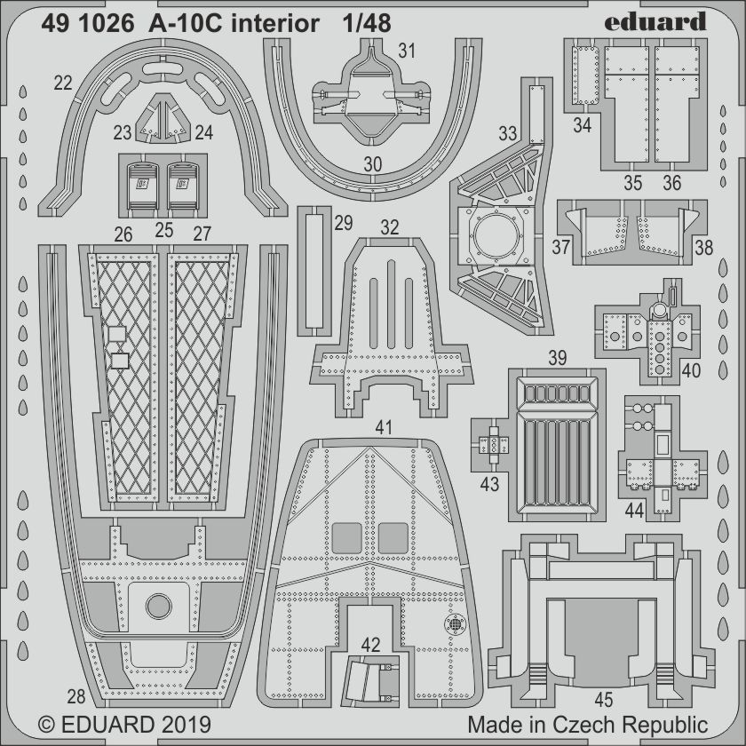 1:48 A-10C interior
